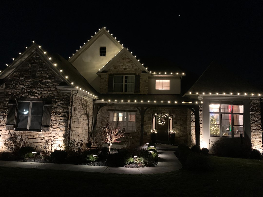 Professional Christmas Light Installation in Brecksville, Ohio 