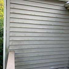 Siding cleaning and concrete cleaning